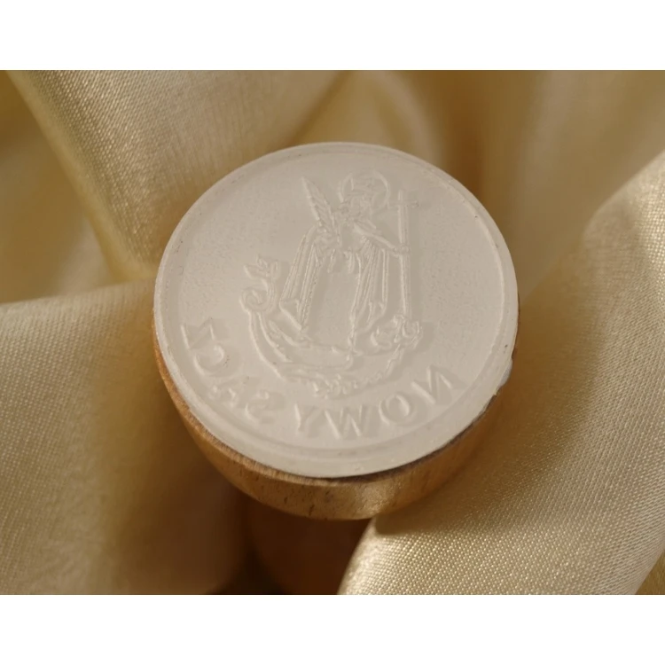 Stempel z akrylu 35mm głębokość graweru około 1mm