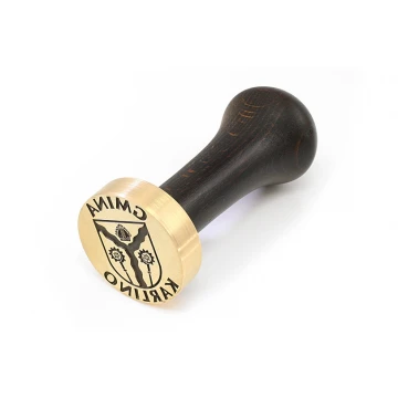 Stempel z herbem do laku - średnica: 38mm - CNC