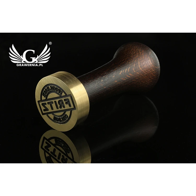 Stempel z logo do laku - średnica: 32mm - CNC