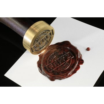 Stempel z logo do laku - średnica: 32mm - CNC