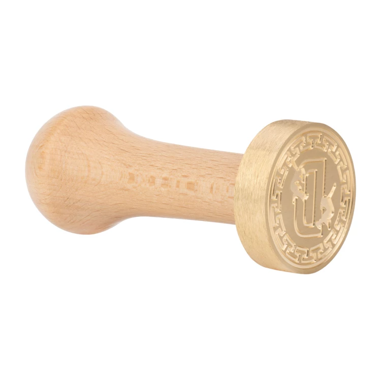 Stempel z logotypem do odbijania w laku - CNC - średnica 38mm - CNC112 