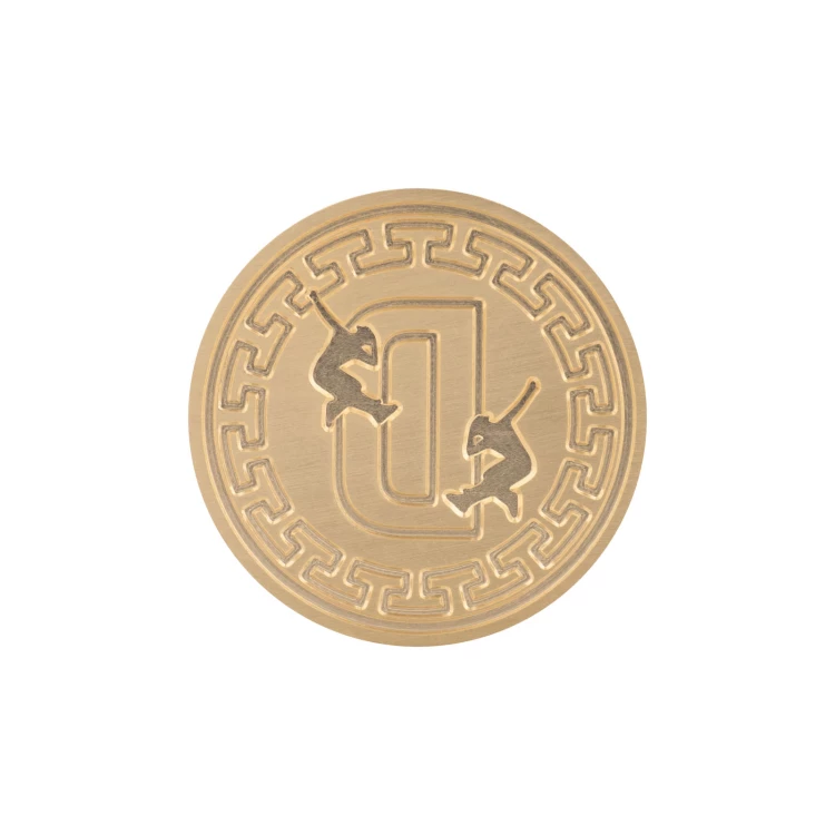 Stempel z logotypem do odbijania w laku - CNC - średnica 38mm - CNC112 