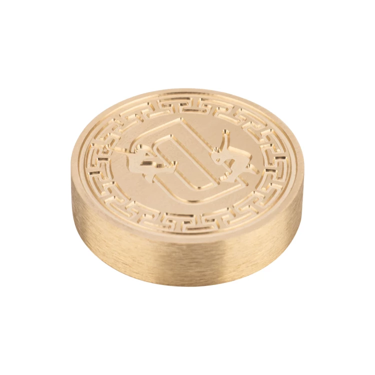 Stempel z logotypem do odbijania w laku - CNC - średnica 38mm - CNC112 