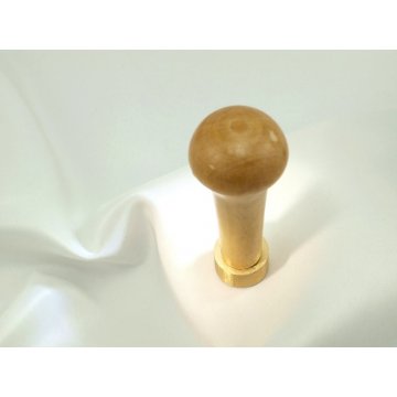 Stempel z mosiądzu do odbijania tuszem - średnica 22mm, głębokość graweru około 0,4mm