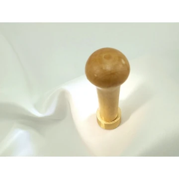 Stempel z mosiądzu do odbijania tuszem - średnica 22mm, głębokość graweru około 0,4mm