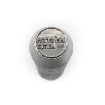 Stempel ze stali do wybijania w metalu - wymiary odbicia 20x20mm - CNC072 