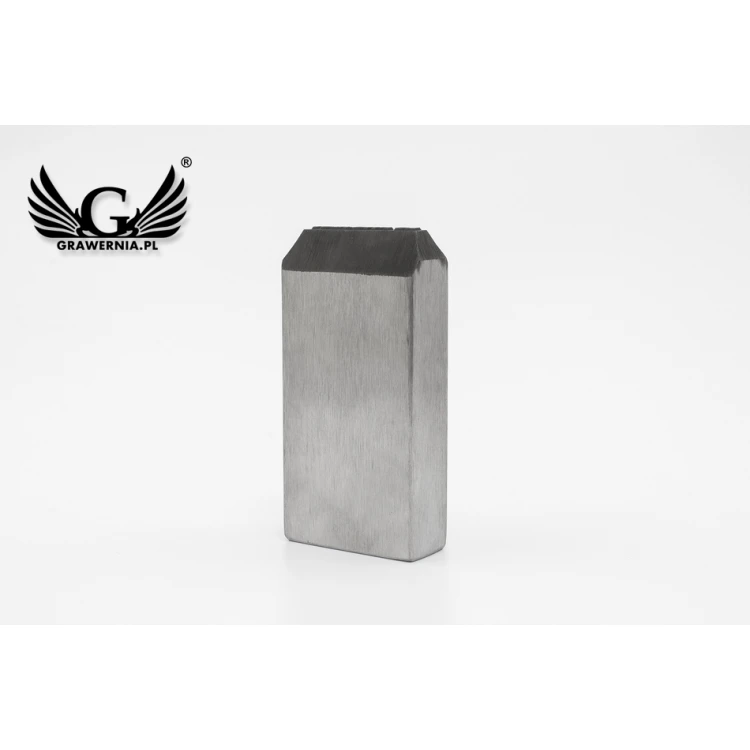 Stempel ze stali do wybijania w metalu - wymiary odbicia 40x3,3mm - CNC073