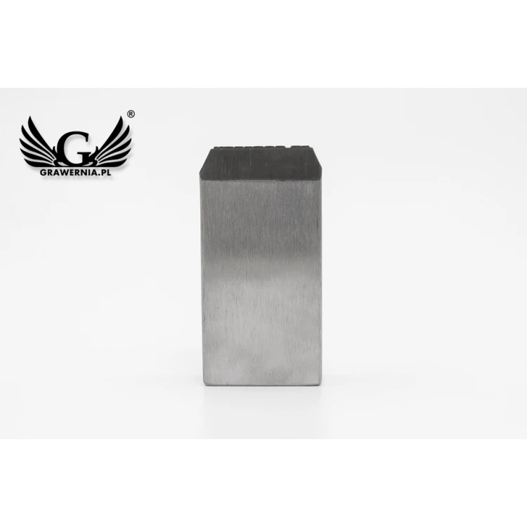 Stempel ze stali do wybijania w metalu - wymiary odbicia 40x3,3mm - CNC073