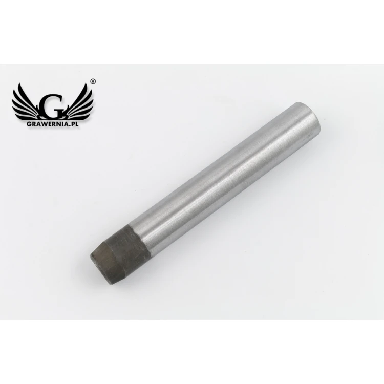 Stempel ze stali do wybijania w metalu - średnica odbicia 15mm - CNC077