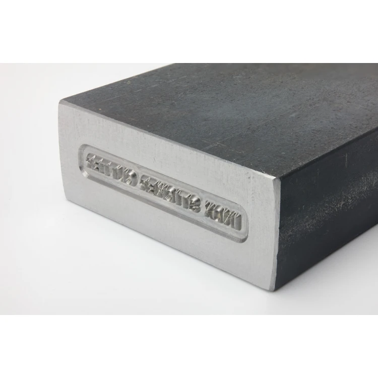 Stempel ze stali do wybijania w metalu - wymiary odbicia 30X3mm - CNC090