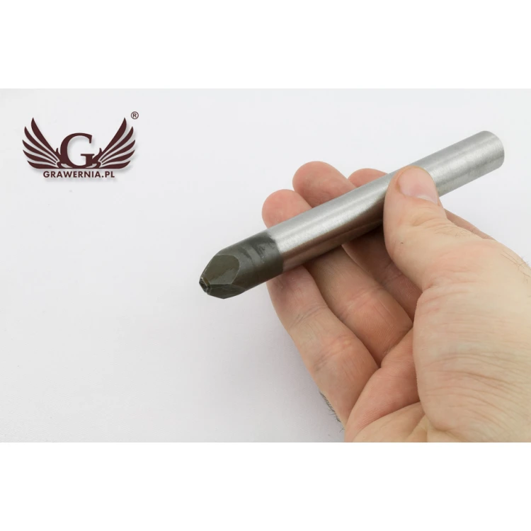 Stempel ze stali do wybijania w metalu - średnica odbicia 5mm - CNC061