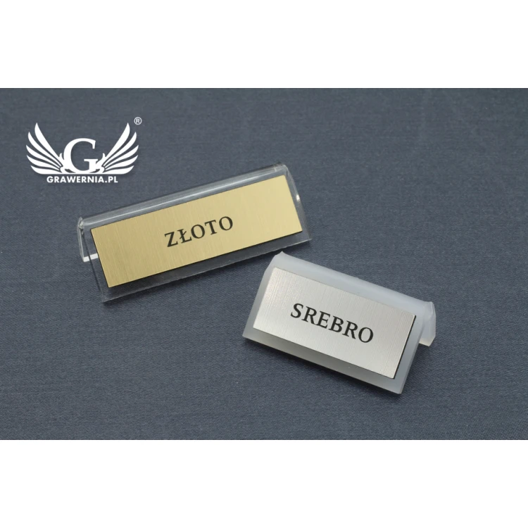 Stojaczki jubilerskie standard z dowolnym tekstem - PR014