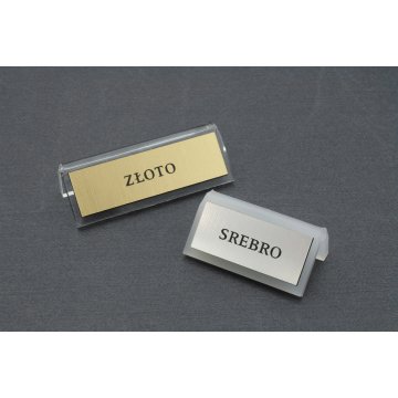 Stojaczki jubilerskie standard z dowolnym tekstem - PR014