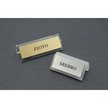 Stojaczki jubilerskie standard z dowolnym tekstem - PR014