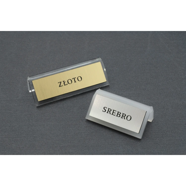 Stojaczki jubilerskie standard z dowolnym tekstem - PR014