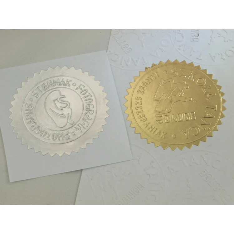 Suchy Stempel Just - Gold & Wood - ekskluzywny stempel biurkowy z podstawką drewnianą
