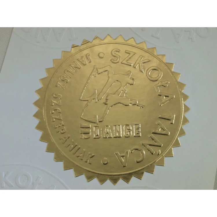 Suchy Stempel Just - Gold & Wood - ekskluzywny stempel biurkowy z podstawką drewnianą