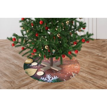 Świąteczna mata ochronna pod chonikę - wym: 100x100cm - MOF033