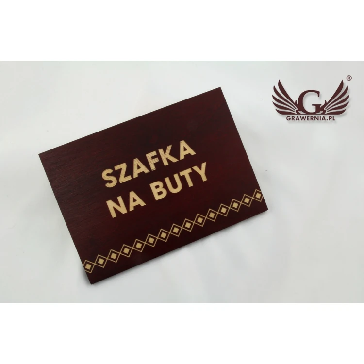 System szyldów - opracowanie graficzne szyldów i tabliczek dla schroniska, hotelu, restauracji - SZ178