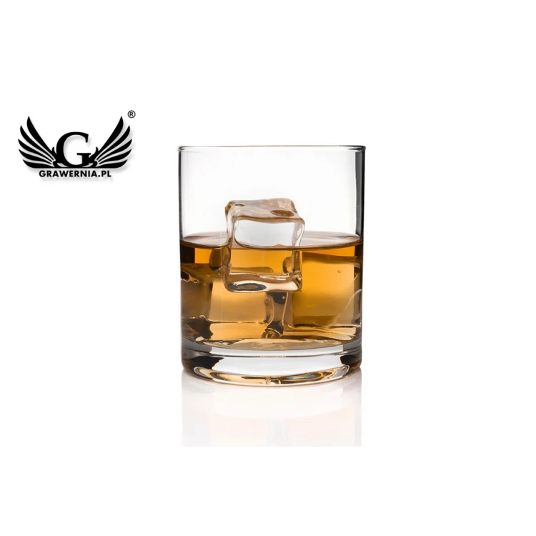 Szklanki do whisky z grawerem 6 sztuk - Baldwin - SZK001