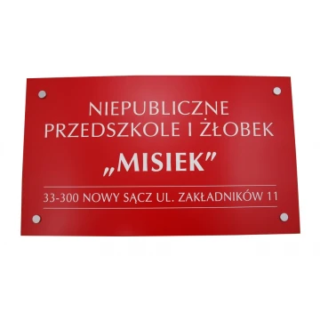 SZYLD DLA PRZEDSZKOLA - SZ019 - wym. 600x350mm