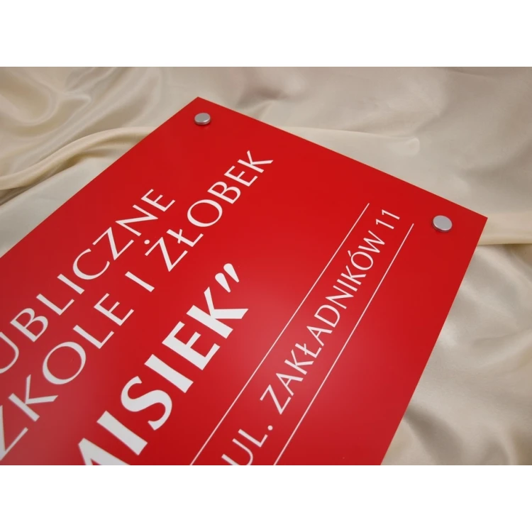 SZYLD DLA PRZEDSZKOLA - SZ019 - wym. 600x350mm
