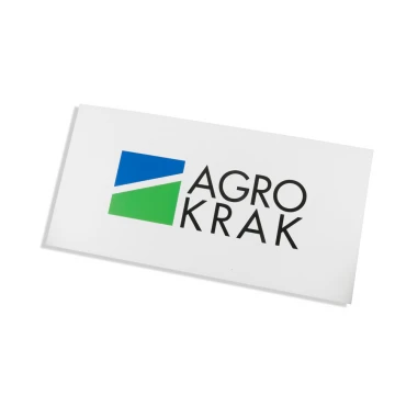 Szyld firmowy z kolorowym logotypem - wym. 300x150mm - DRUK UV - SZUV006
