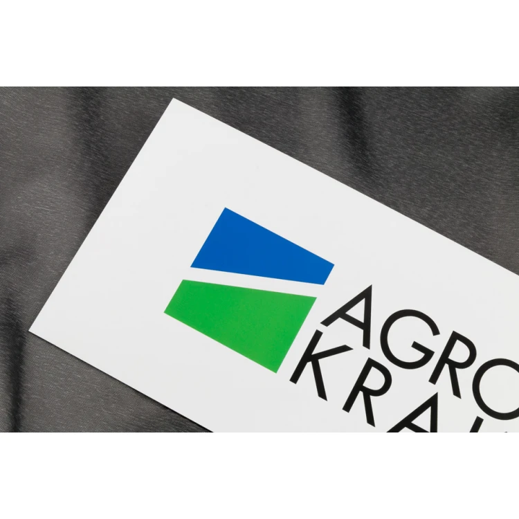 Szyld firmowy z kolorowym logotypem - wym. 300x150mm - DRUK UV - SZUV006