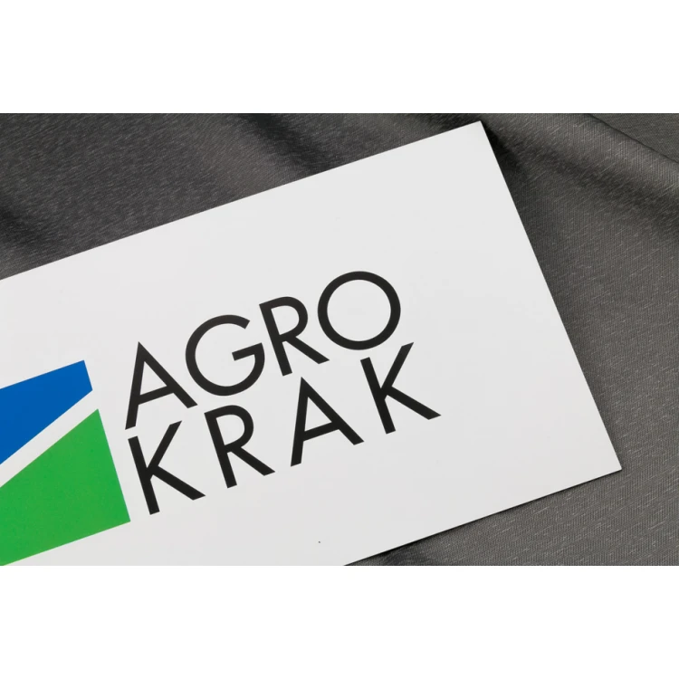 Szyld firmowy z kolorowym logotypem - wym. 300x150mm - DRUK UV - SZUV006