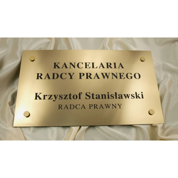 SZYLD KANCELARIA RADCY PRAWNEGO - SZ018 - wym. 480x280mm