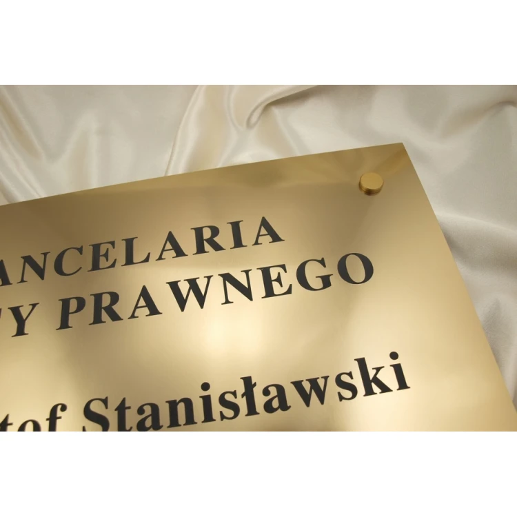SZYLD KANCELARIA RADCY PRAWNEGO - SZ018 - wym. 480x280mm