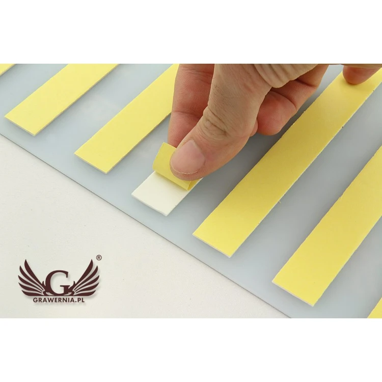 SZYLD KOLOROWY - PLEXI SZRONIONA gr. 3mm - wym. 410x210mm - DRUK UV - SZUV008