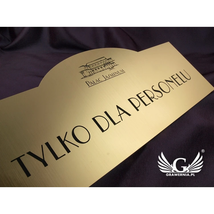 Szyld na drzwi - SZ001 - wym. 290x115mm