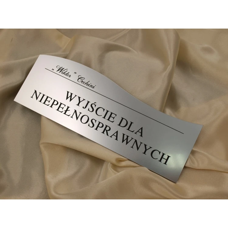 Szyld na drzwi - SZ006 - wym. 280x100mm