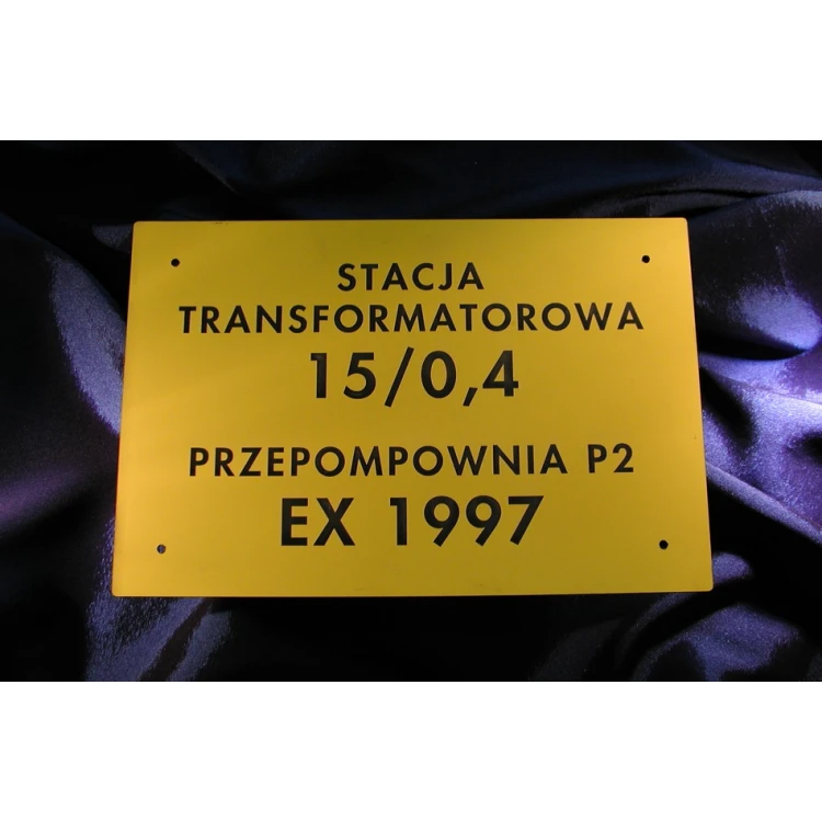 Szyld zewnętrzny - wym. 300x200mm