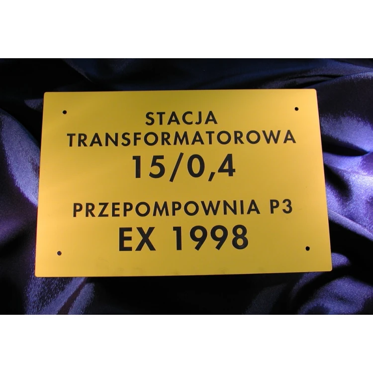 Szyld zewnętrzny - wym. 300x200mm