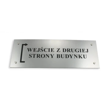SZYLD NOTARIUSZA - kancelaria wejście - SZ024 - wym. 500x175mm