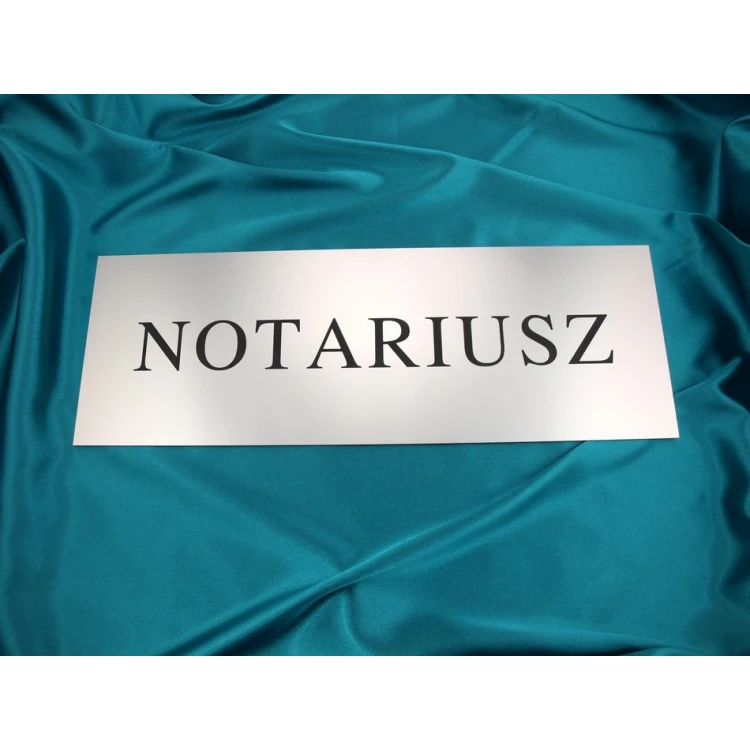 SZYLD NOTARIUSZA - z napisem NOTARIUSZ - SZ021 - wym. 500x175mm