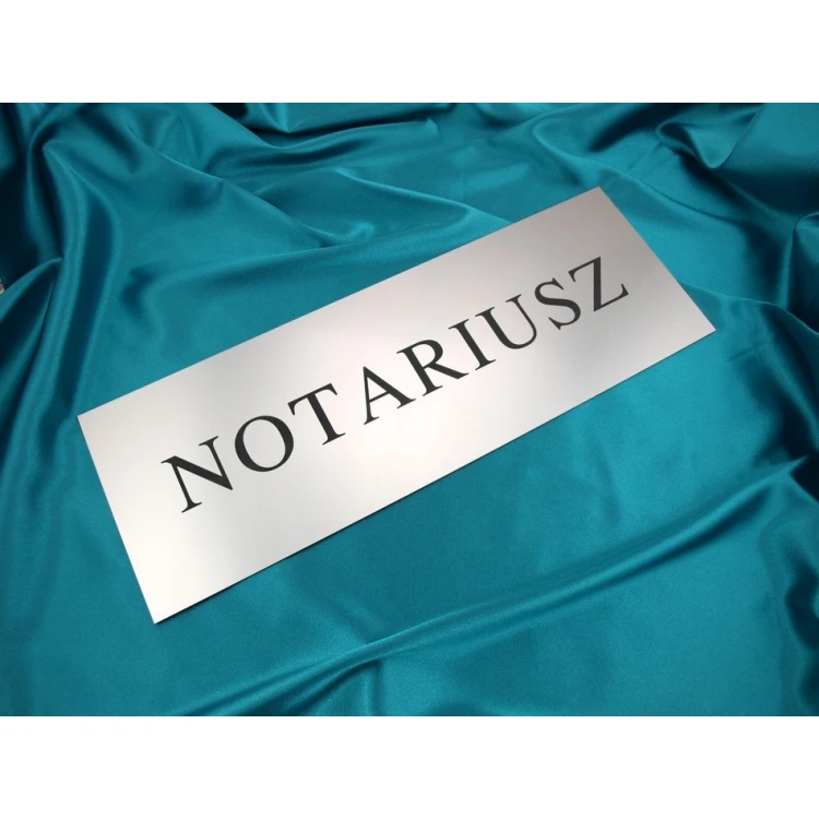 SZYLD NOTARIUSZA - z napisem NOTARIUSZ - SZ021 - wym. 500x175mm