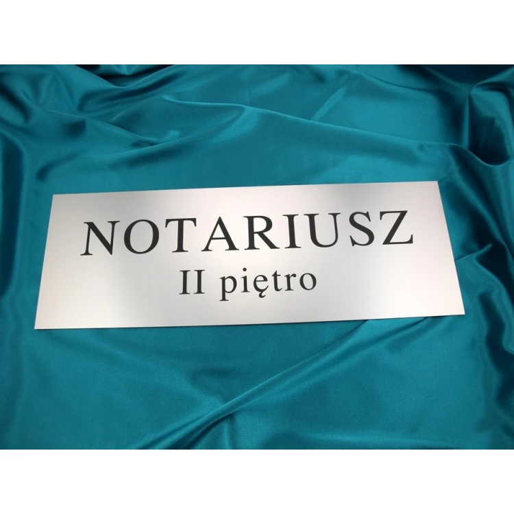 SZYLD NOTARIUSZA - z napisem NOTARIUSZ - SZ021 - wym. 500x175mm