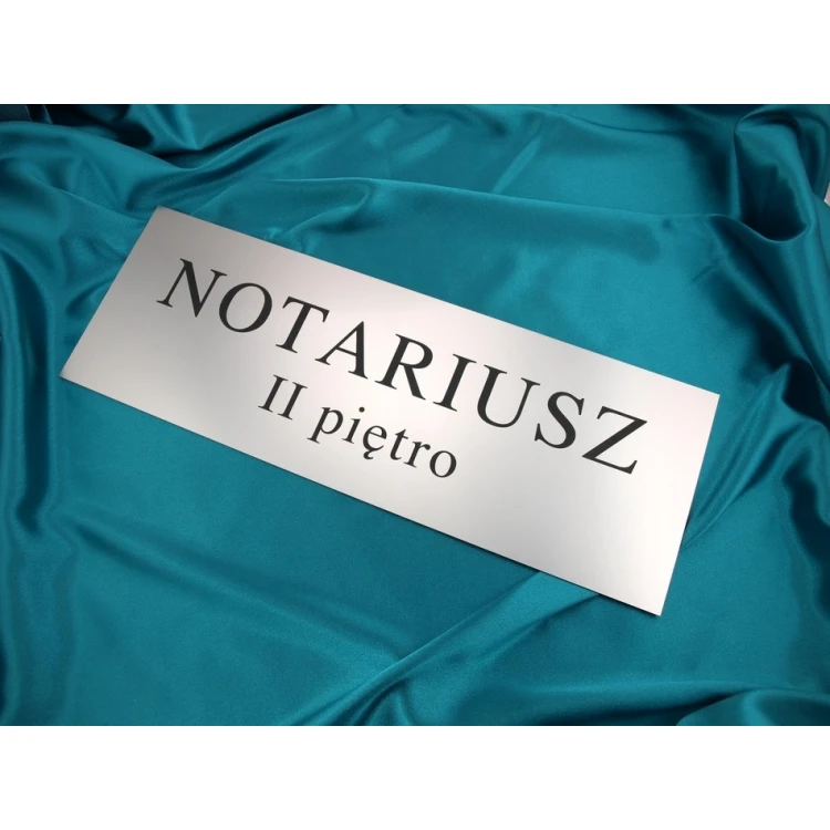SZYLD NOTARIUSZA - z napisem NOTARIUSZ - SZ021 - wym. 500x175mm