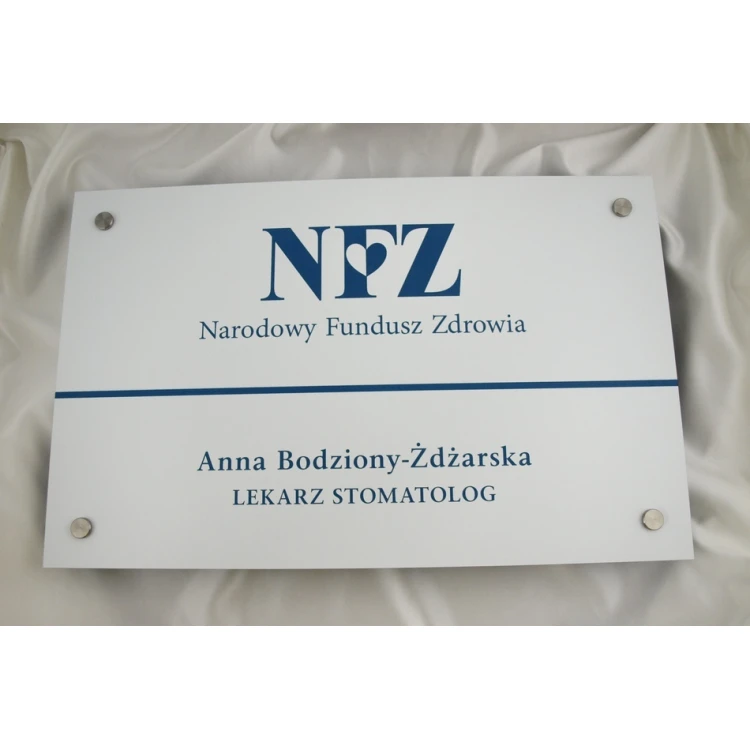 SZYLD STOMATOLOGA - szyld główny - SZ040 - wym. 550x350mm