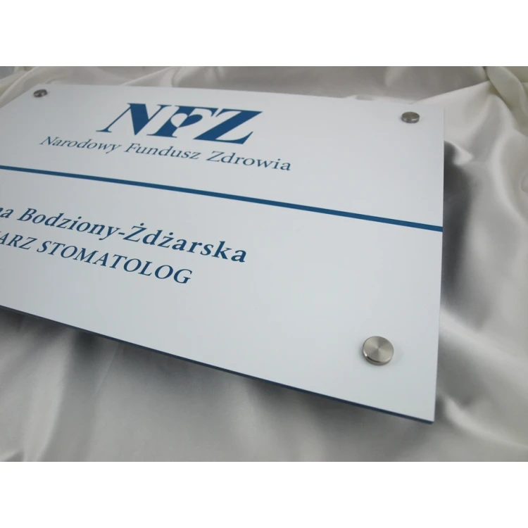 SZYLD STOMATOLOGA - szyld główny - SZ040 - wym. 550x350mm