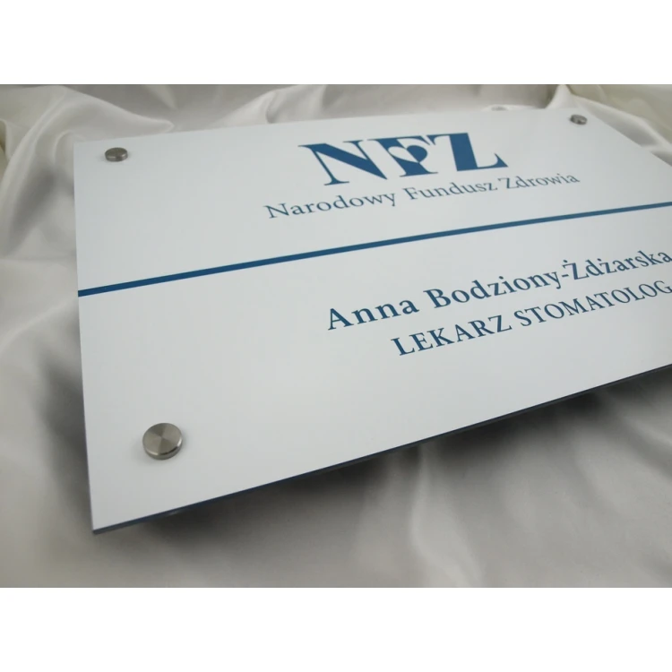 SZYLD STOMATOLOGA - szyld główny - SZ040 - wym. 550x350mm