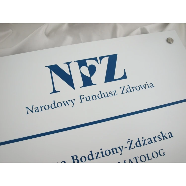 SZYLD STOMATOLOGA - szyld główny - SZ040 - wym. 550x350mm