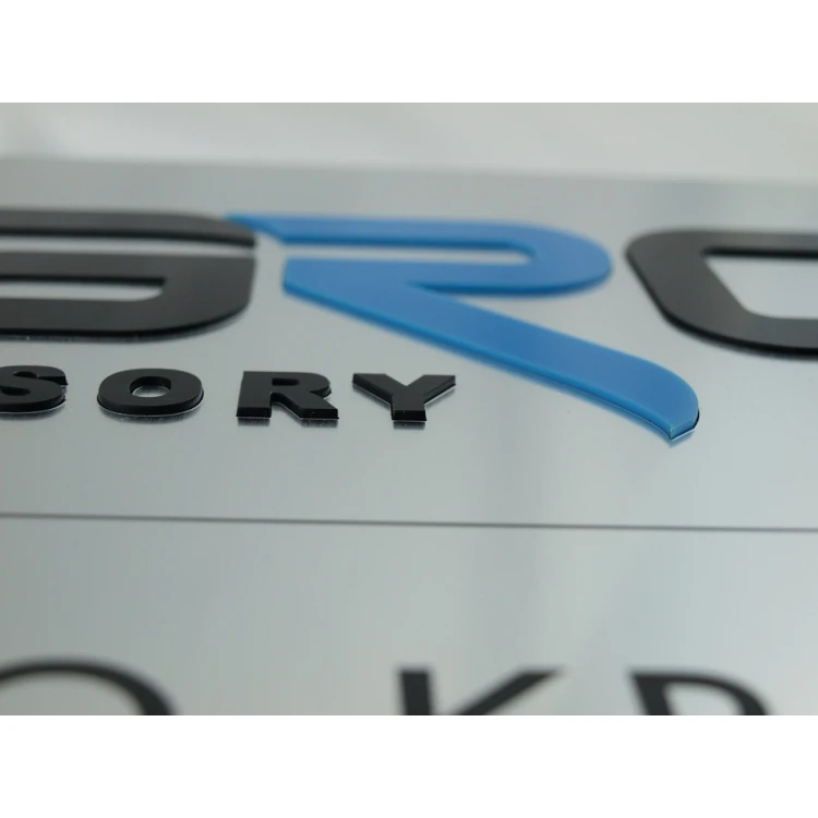 Szyld z wypukłym logo - SZ039 - wym. 400x300mm