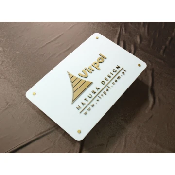 SZYLD Z WYPUKŁYM LOGO TWOJEJ FIRMY - SZ022 - wym. 700x450mm