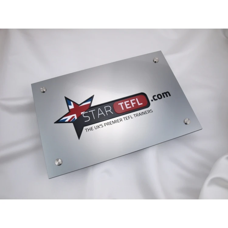 SZYLD Z WYPUKŁYM LOGO TWOJEJ FIRMY - SZ023 - wym. 297x210mm (A4)