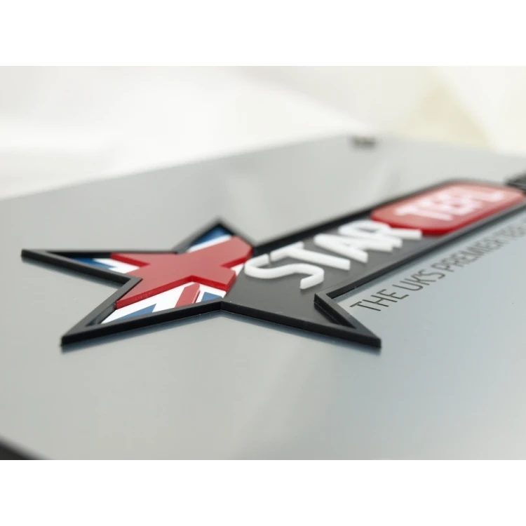 SZYLD Z WYPUKŁYM LOGO TWOJEJ FIRMY - SZ023 - wym. 297x210mm (A4)