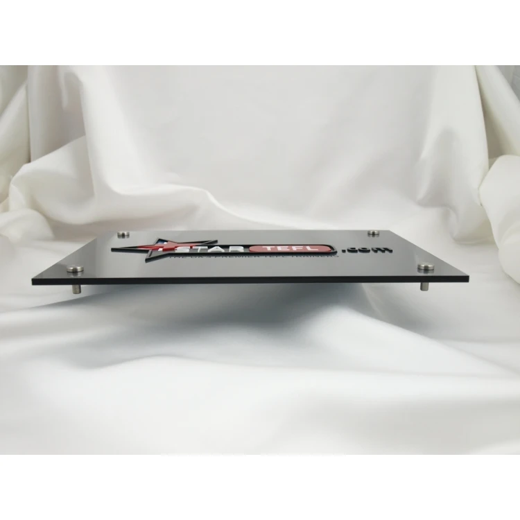SZYLD Z WYPUKŁYM LOGO TWOJEJ FIRMY - SZ023 - wym. 297x210mm (A4)